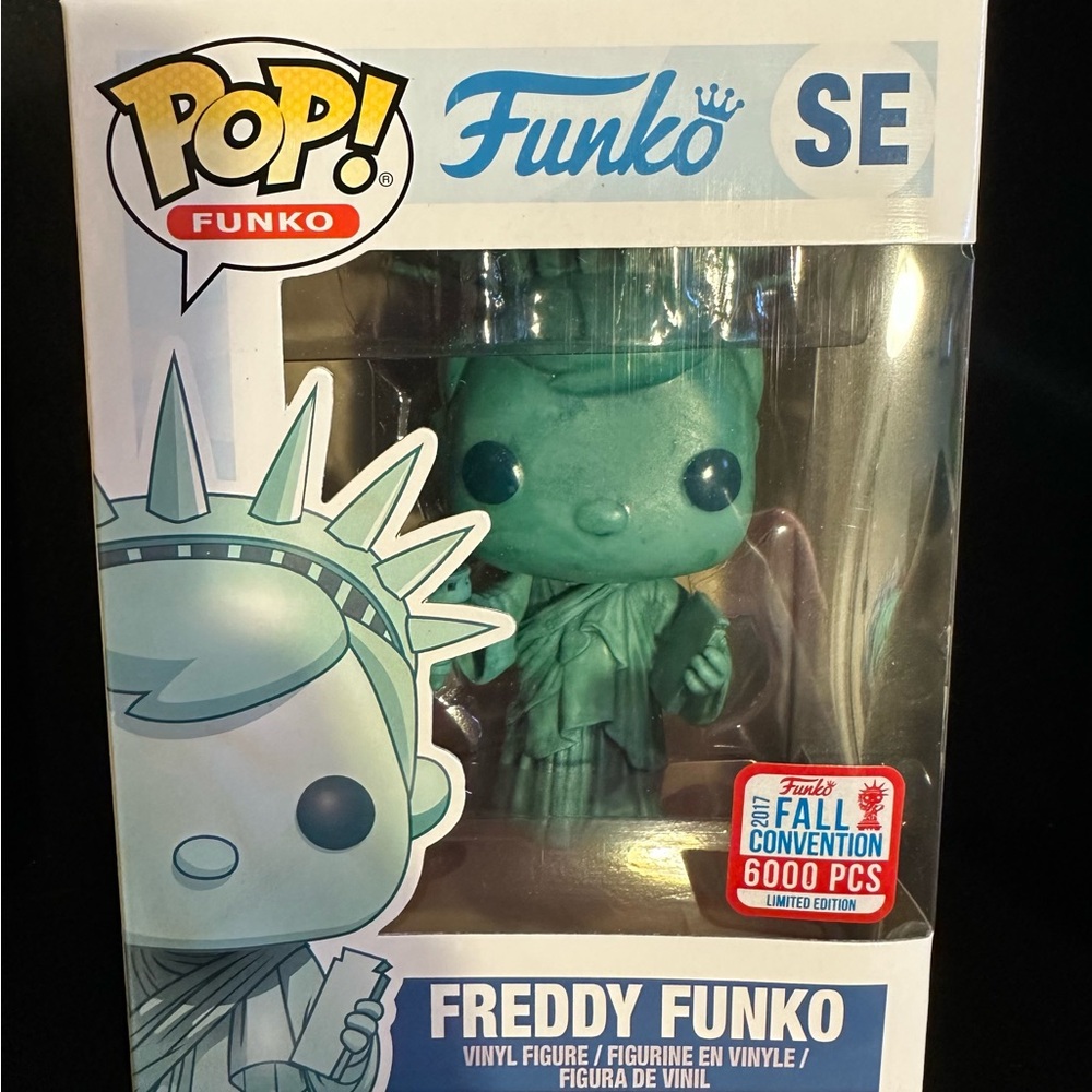 Funko Pop SE Freddy Funko Statue of Liberty NYC Fall Convention Exclusive